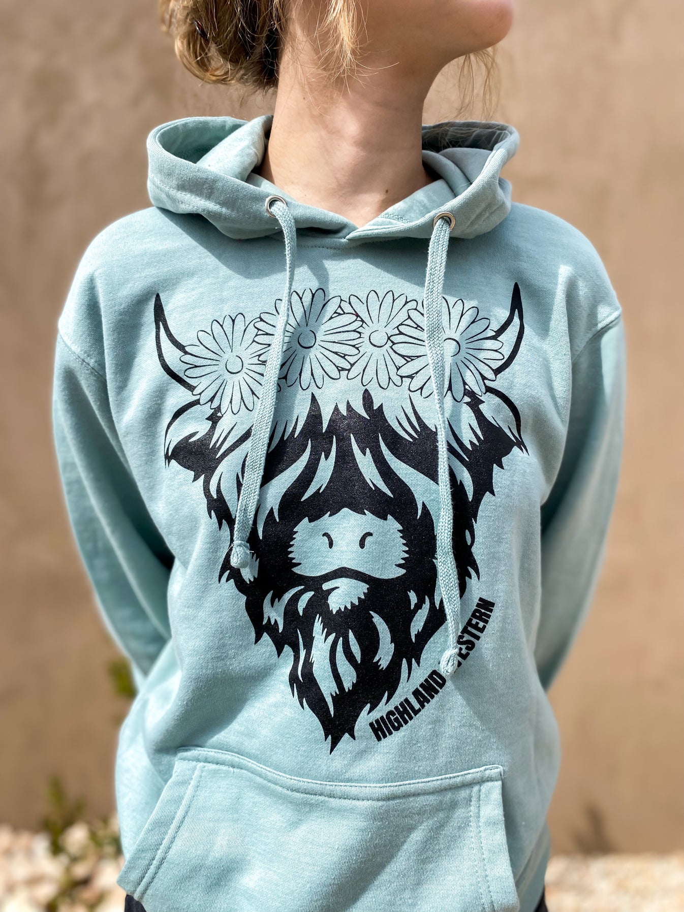 Henrietta Highland Cow Hoodie – Highland Western Co.